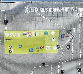 GUT DRAUF beim XLETIX Kids Run in Mannheim GUT DRAUF beim XLETIX Kids Run in Mannheim