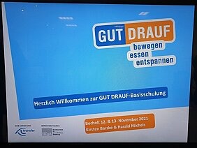 GUT DRAUF-Basisschulung Bocholt GUT DRAUF-Basisschulung Bocholt